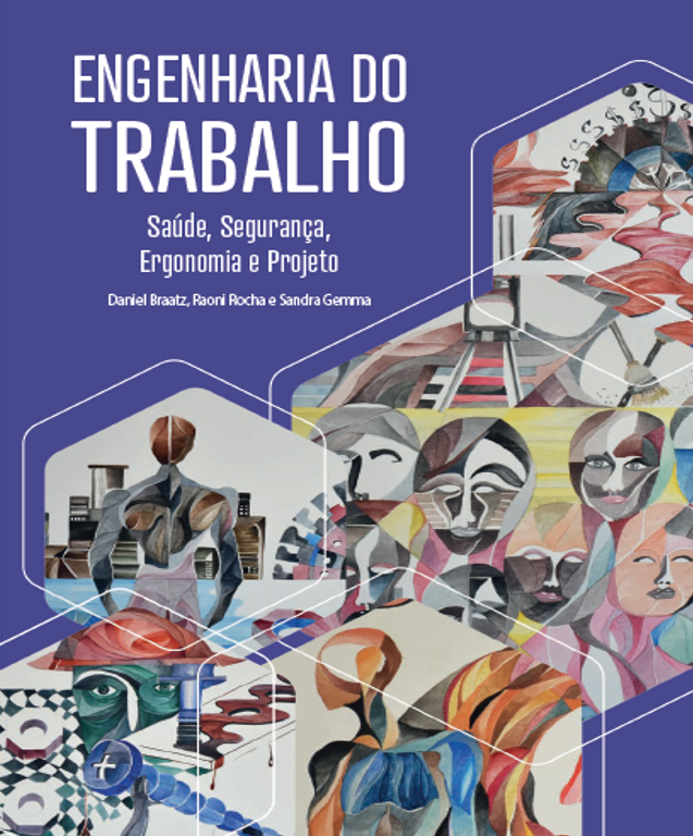 Capa do livro Engenharia do trabalho: saúde, segurança, ergonomia e projeto