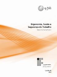 Capa do livro Ergonomia, saúde e segurança do trabalho